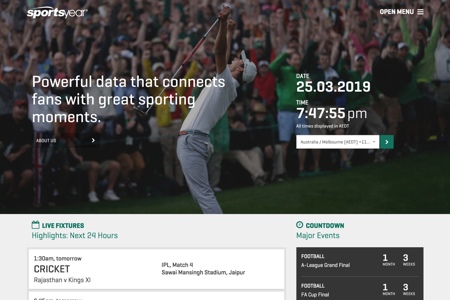 Sportsyear - Sports Data Services